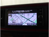 【ナビゲーション】装着車です、初めての道の案内はもちろん!音楽やラジオ等を聞きながらのドライブもお楽しみ頂けそうですね