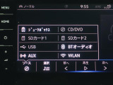 CD/DVD/SDが楽しめます。