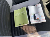 メンテナンスノート付きです。過去の整備記録を確認したり、お車の状況にあった整備をすることに役立ちます。