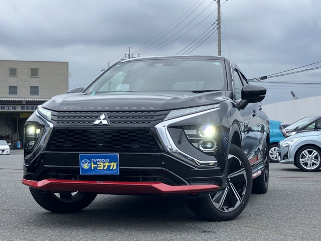 エクリプスクロス PHEV 2.4 P 4WD 4WD 純正メモリーナビフルセグTV パノラ