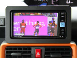 フルセグTVの他に、CD/DVD・ラジオ・Bluetoothに対応します。