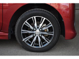 純正14インチアルミホイール付タイヤサイズは155/65R14