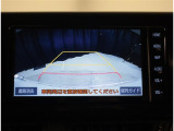 バックガイドモニターで、後方を確認しながら安心して駐車することができます。運転初心者も熟練者も必須の機能ですよ!
