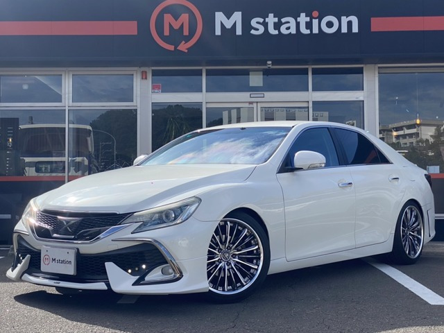 マークX2.5 250G リラックスセレクション ブラックリミテッドF・Sモデリスタエアロ TEIN車高調 外品テ