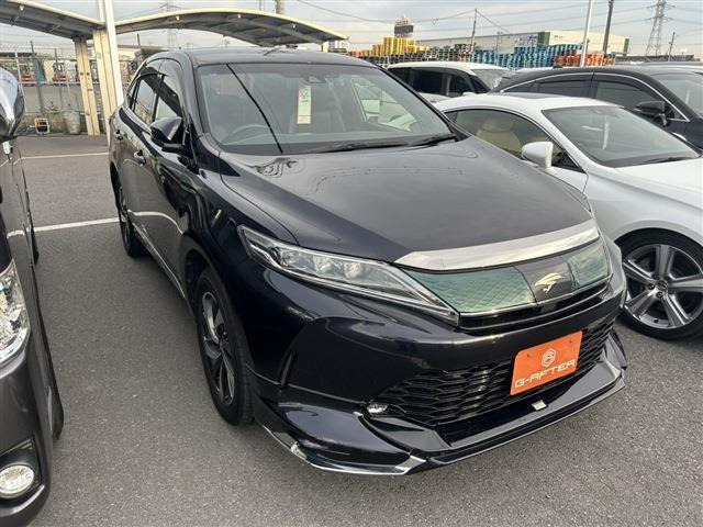 ハリアー2.0 ターボ プレミアム後期型 TRDエアロ 純正9型ナビ 地デジ バッ