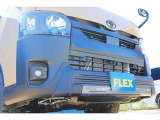 FLEX T-Forceフロントスポイラー レクサス純正色マンガンラスターが配色されたディフューザーでオフロード感を演出♪