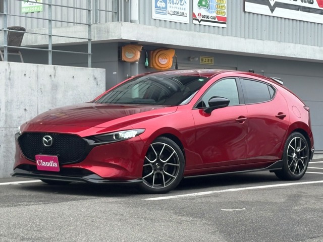MAZDA3ファストバック 1.5 15S ツーリング フルエアロ・RAYSグラムライツ18インチAW・