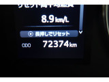 ★撮影時の走行距離は約7.3万kmです。安心のロングラン保証付きです。