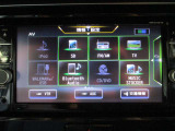 ■フルセグTV/CD/DVD/AM/FM/Bluetooth-Audio/SD/SDミュジックストッカー/AUX。