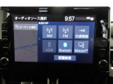 ディスプレイオーディオを装備。スマホとクルマをつなぐことで、これまでのナビに加えて、いろんなサービスが楽しめます。