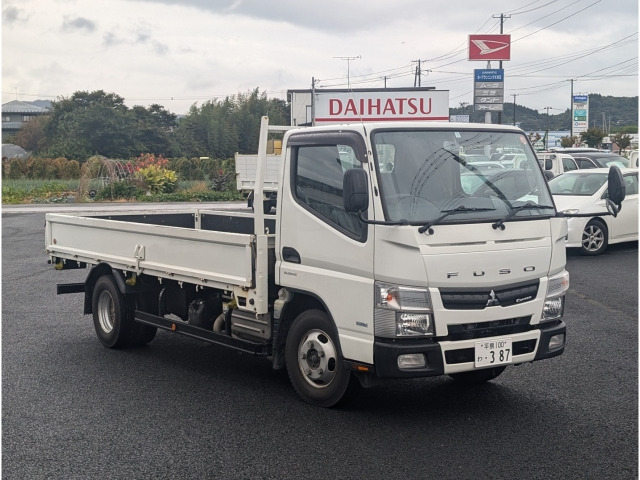 キャンター  平ボディ 全低床 4WD