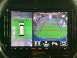狭い場所での駐車やすれ違いなどでより的確な運転操作に役立つ360°ビューモニターが装備されています。
