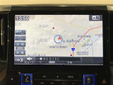 ナビ付きです。目的地を設定すれば、初めての場所でも簡単に行くことが出来ます。