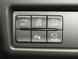 運転席回りのスイッチで安全装備のON/OFFも簡単に!