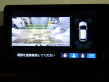 バックカメラの画像です。ガイドラインがスムースな車庫入れをサポートいたします!車庫入れの安心感がアップしますね☆
