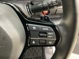 右側のステアリングスイッチはHondaセンシング系のスイッチにセレクターホイールを装備。スピードメーター内・マルチインフォメーション・ディスプレーの各表示が確認できます。