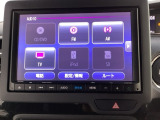 ナビゲーションはフルセグTV、インターナビ対応のGathers純正メモリーナビを搭載しています。Bluetoothオーディオ機能がありますので、スマートフォンなどの音楽も再生できます。