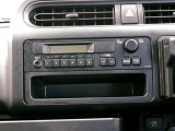 AM、FMラジオ付きです。