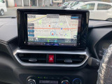 ナビゲーションが装着されています。 初めての場所にも、安心してお出かけすることができます。オーディオ機能も充実!
