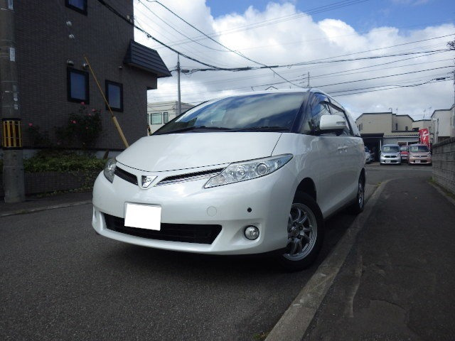 エスティマ2.4 G 4WD純正ナビ フリップダウンミニター フルセ