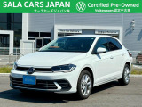 Polo TSI Style(ピュアホワイト)Discover Pro+テクノロジーパッケージ付き。当社でデモカーとして使用された車両です。