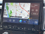 【純正ナビ】専用設計で車内の雰囲気にマッチ!ナビ利用時のマップ表示は見やすく、いつものドライブがグッと楽しくなります!