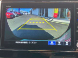 【バックカメラ】駐車時に後方確認もできますので、大きなお車が不安なお客様でも安心してお乗り頂けます。