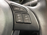【クルーズコントロール】高速道路もラクラク走行。アクセルを離しても一定速度で走行ができ、長距離運転時の負担を軽減!加速・減速も簡単なスイッチ操作で調整できます。