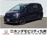フリード+クロスターブラックスタイル、純正ディスプレイオーディオやLEDライト、両側電動スライドドアやホンダセンシング等装備です。