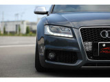 アウディS5入庫しました!Dampers・20インチAW スーパースプリントマフラー 赤革シート ナビ バックカメラ CD再生 DVD再生 リアスポイラー スロコン 装備充実です!