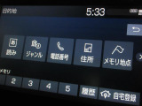 慣れない道もナビ装備で安心です。