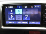 CD再生はもちろん、ブルートゥース通信でスマホ内の音楽視聴機能など、多彩なオーディオメニューを搭載しています!