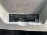 ETC車載器付きです。高速道路の料金所もスムーズに通過できます。