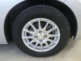 社外14インチアルミホイール!ボディにバッチリ合ってます!