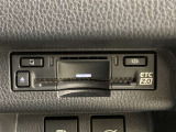ETC車載器付きです。高速道路の料金所もスムーズに通過できます。