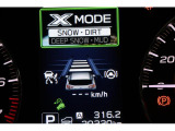 雪道やぬかるんだ道でも安定して走行できるX MODEを搭載!