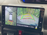 【パノラマモニター】専用のカメラにより、上から見下ろしたような視点で360度クルマの周囲を確認することができます☆死角部分も確認しやすく、狭い場所での切り返しや駐車もスムーズに行えます。