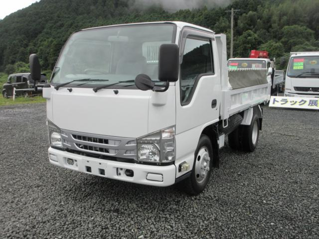 エルフ  2t高床 新明和ダンプ 荷台塗装・内外装仕上げ済み