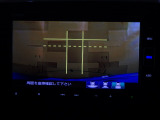バックカメラの画像です。ガイドラインがスムースな車庫入れをサポートいたします!車庫入れの安心感がアップしますね☆