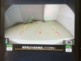 バックカメラも搭載!駐車が苦手な方でも後ろが見えますので心配ございません。