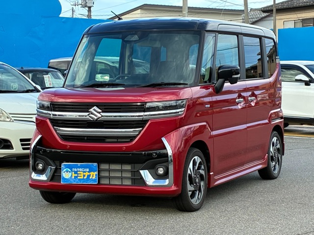 スペーシアカスタム ハイブリッド(HYBRID)  XS スズキコネクト対応9インチナビ フル...