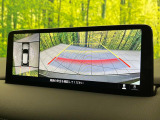 【360°ビューモニター】専用のカメラにより、上から見下ろしたような視点で360度クルマの周囲を確認することができます☆死角部分も確認しやすく、狭い場所での切り返しや駐車もスムーズに行えます。