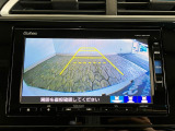 【バックカメラ】リバースにするだけで映ります、後方の安全確認や、狭い駐車場での車庫入れ、雨の日や夜間など視界の悪い時に便利です!安全にバックする為には欠かせない装備です。