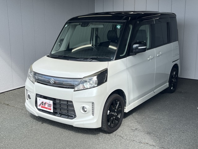 スペーシアカスタムXS リミテッド 4WDメモリーナビ 両側電動スライドドア ETC