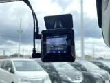 前後にドライブレコーダー装備です!もしもの時やあおり運転の証拠映像は自分の身を守る為にも必要ですね!