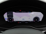 必要に応じてメーター内に地図や車両にインフォメーションなどを切り替え表示できる12.3インチバーチャルコクピット