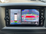 アラウンドビューモニター装備!空から見ているような映像によって不慣れな場所での車庫入れや縦列駐車等はもちろん狭い道でのすれ違いも安心していただけます♪