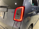 視認性がいいテールランプ。後続車にも存在をアピール