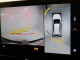 バックガイドモニターで、後方を確認しながら安心して駐車することができます。運転初心者も熟練者も必須の機能ですよ!
