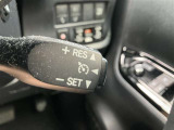 クルーズコントロールスイッチです。前方の車両との車間距離を自動で保ち追尾します。